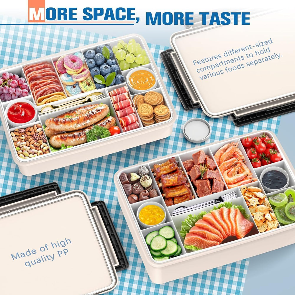 Elegant blue gift box packaging of TENDWARE LIFE Snackle Box