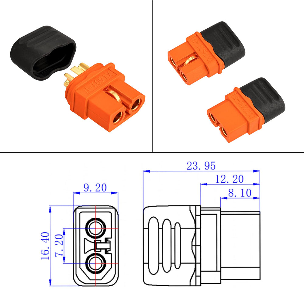 ELFCULB Solar to XT60i Cable with power station