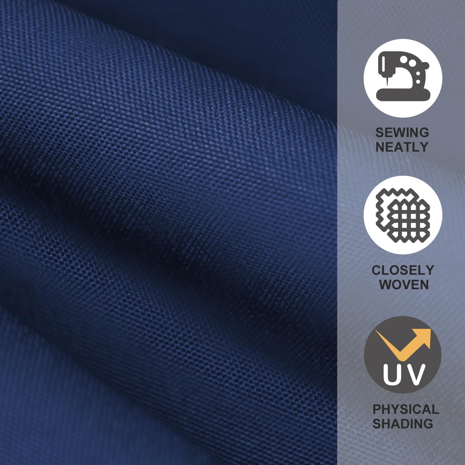 EliteShade 9FT patio umbrella navy blue canopy cover packaging