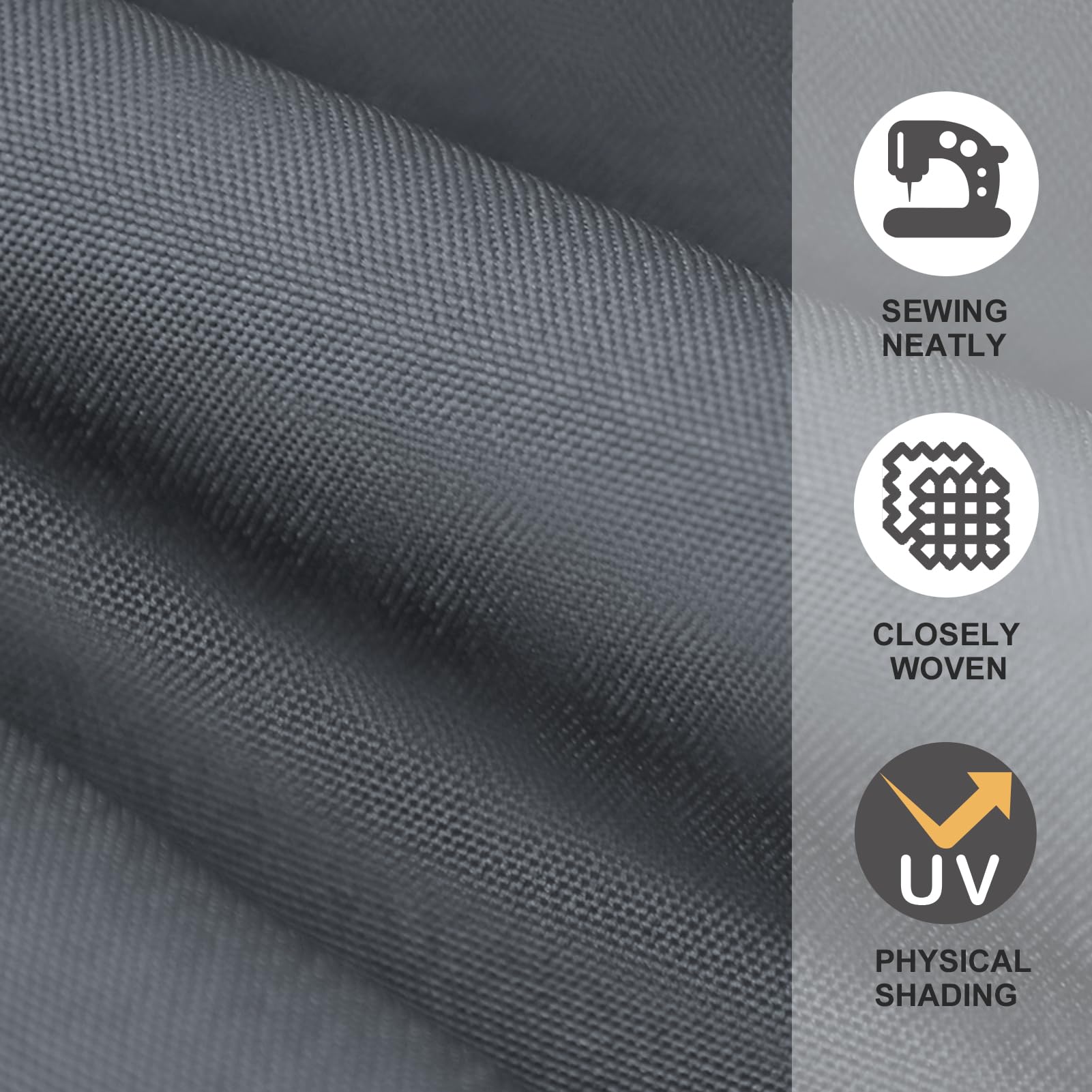 EliteShade umbrella replacement canopy on a wooden frame