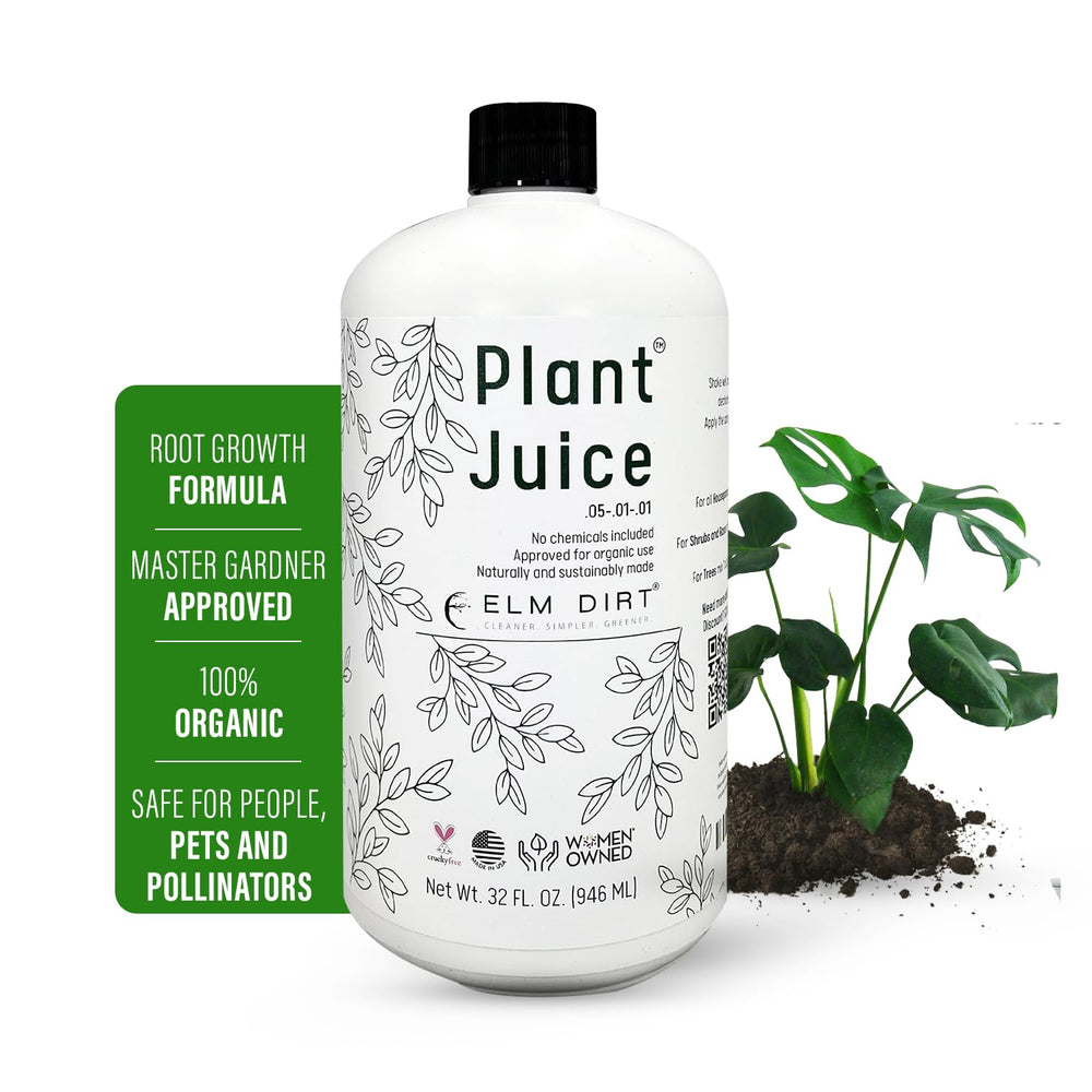 Elm Dirt Organic Fertilizer 32 oz bottle front view