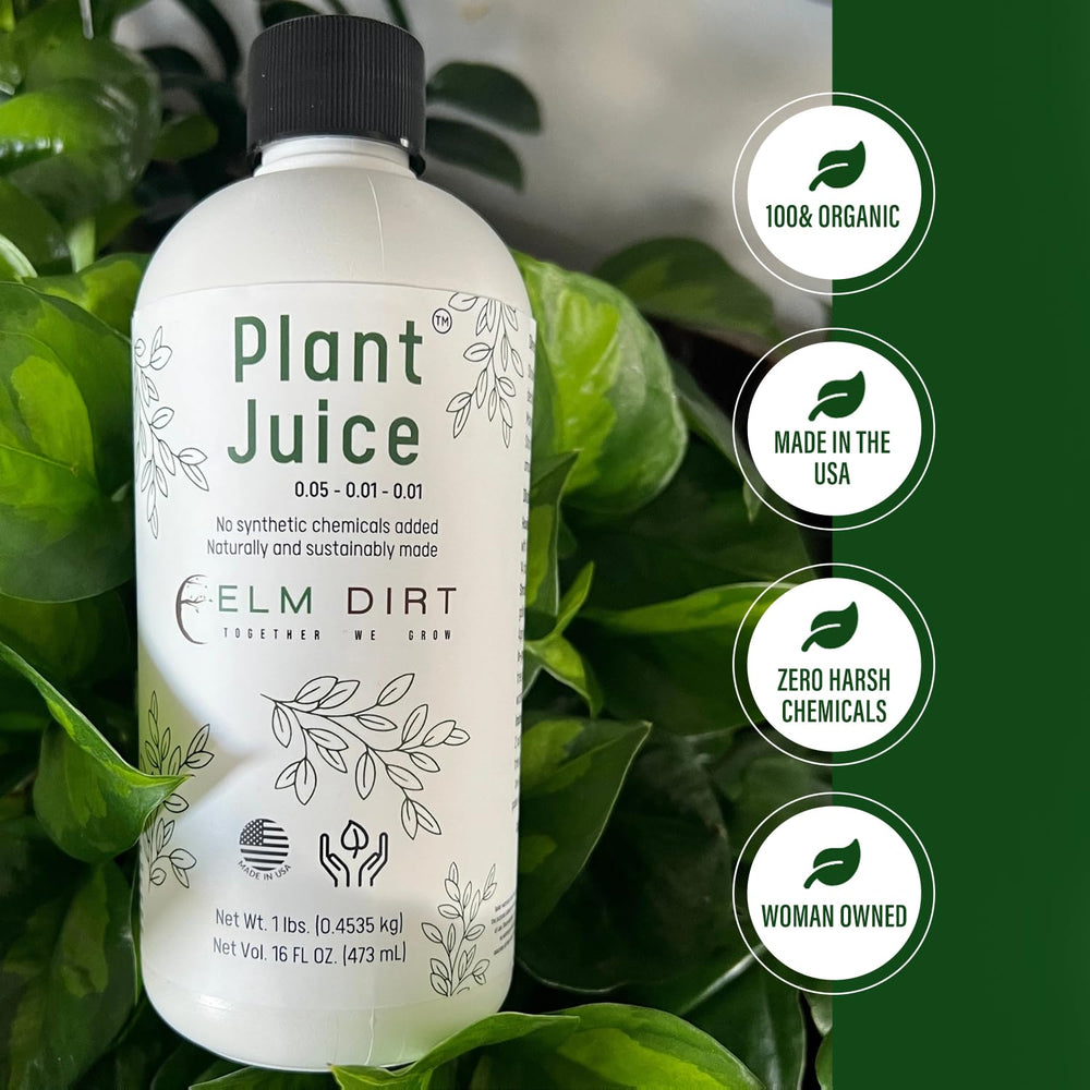 Elm Dirt Organic Fertilizer liquid pour demonstration