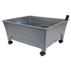 Emsco Group City Picker Raised Bed Grow Box with casters in use