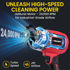 EMSON Bullseye Blower round nozzle attachment for focused airflow