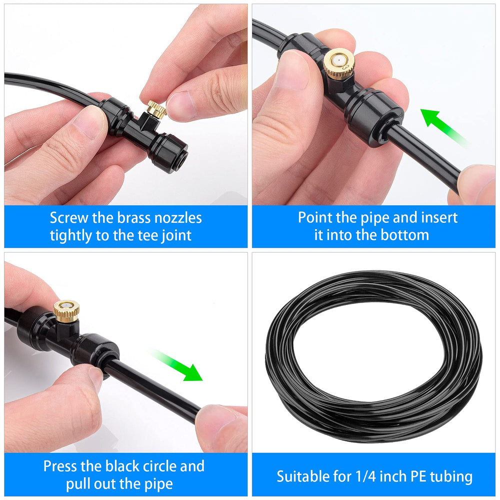 End plugs for Petutu misting nozzles
