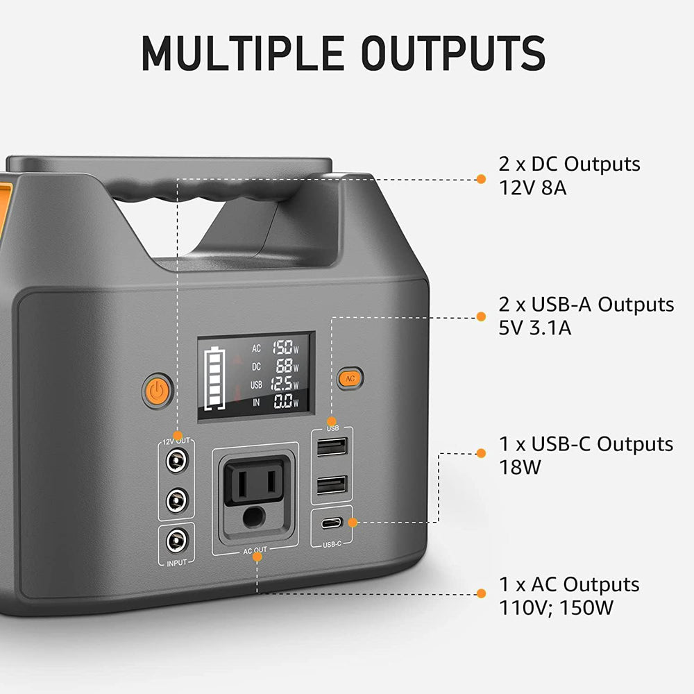 EnginStar Power Bank with charging ports highlighted