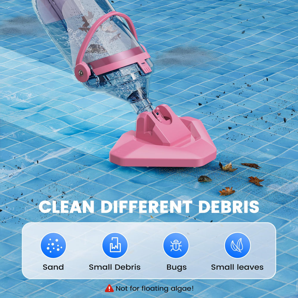 Enhulk pool vacuum in action cleaning a swimming pool