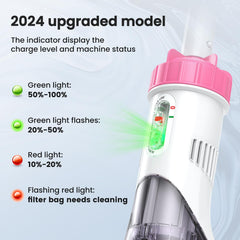 Enhulk pool vacuum showing the powerful suction motor close-up