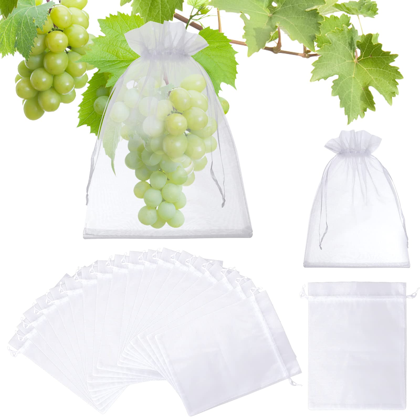 ENNIYU 50 pcs fruit protection bags front view