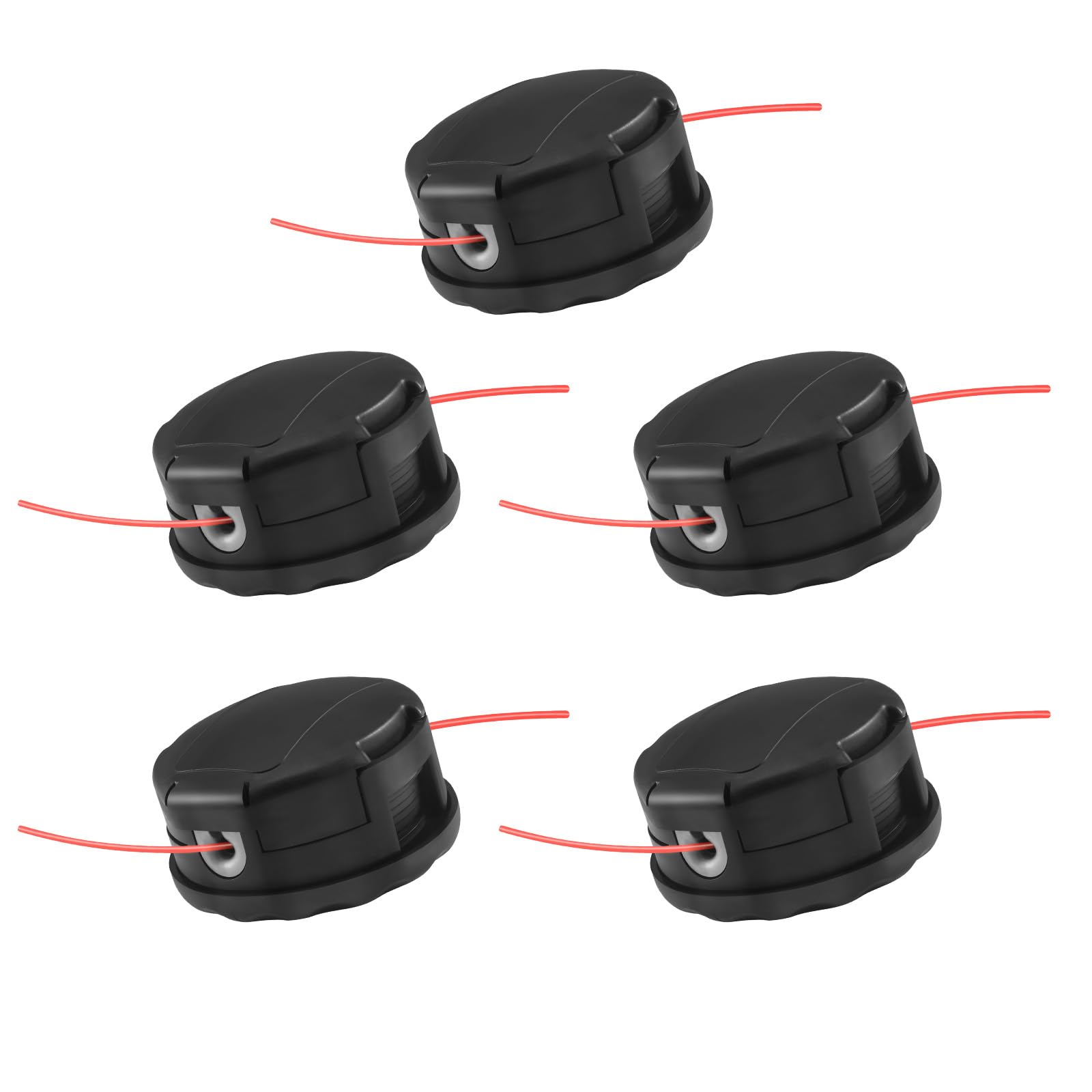 Envanptaz 5 pack weed eater heads front view with packaging