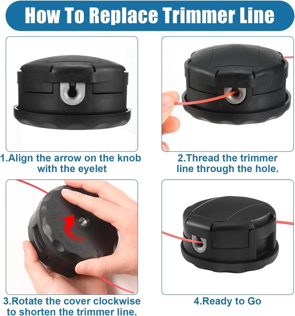 Envanptaz trimmer head on Echo SRM trimmer