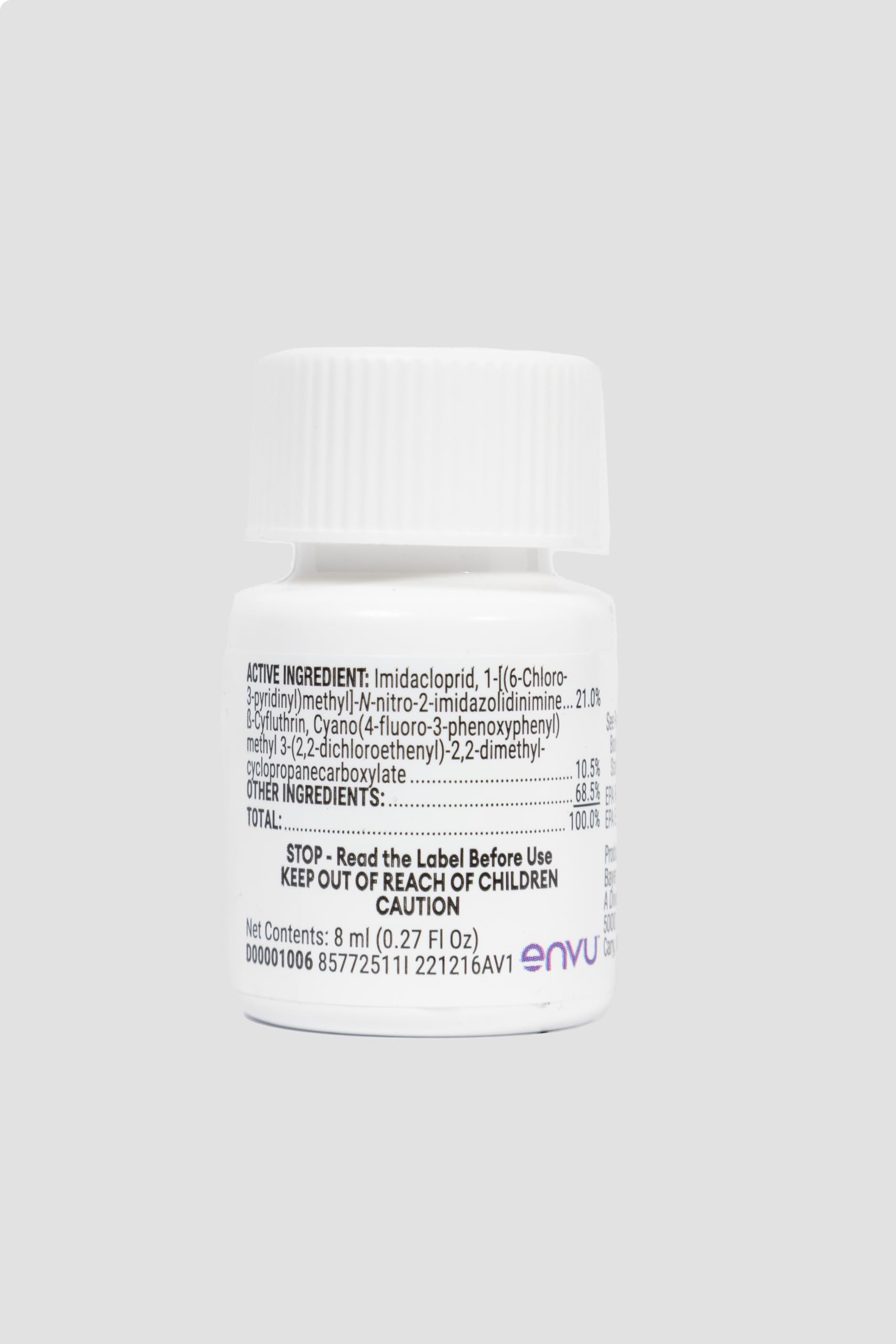 Envu Temprid FX Insecticide Concentrate 8 ml label details