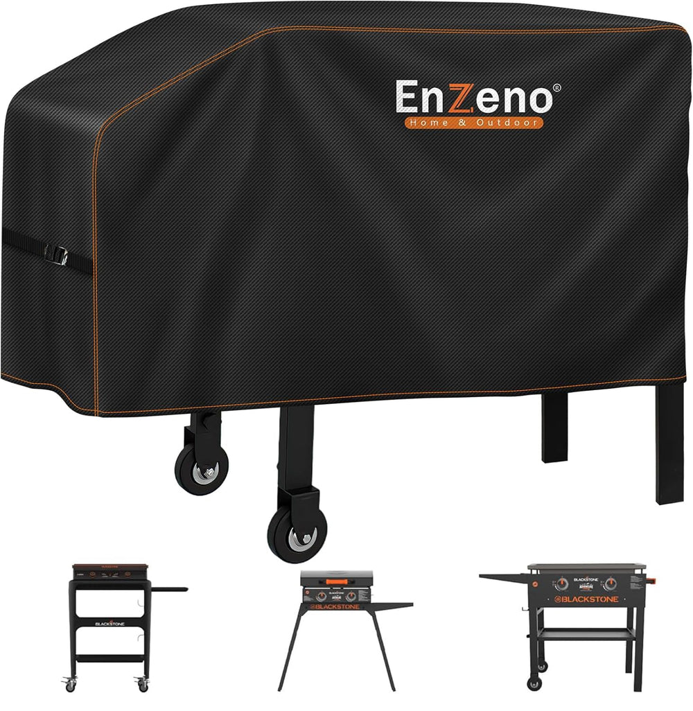 Enzeno Griddle Cover for Blackstone 28" grill front view