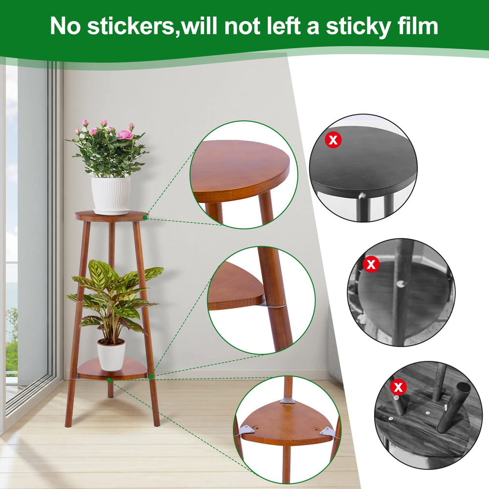 Eocogup Plant Stand's circular board design feature