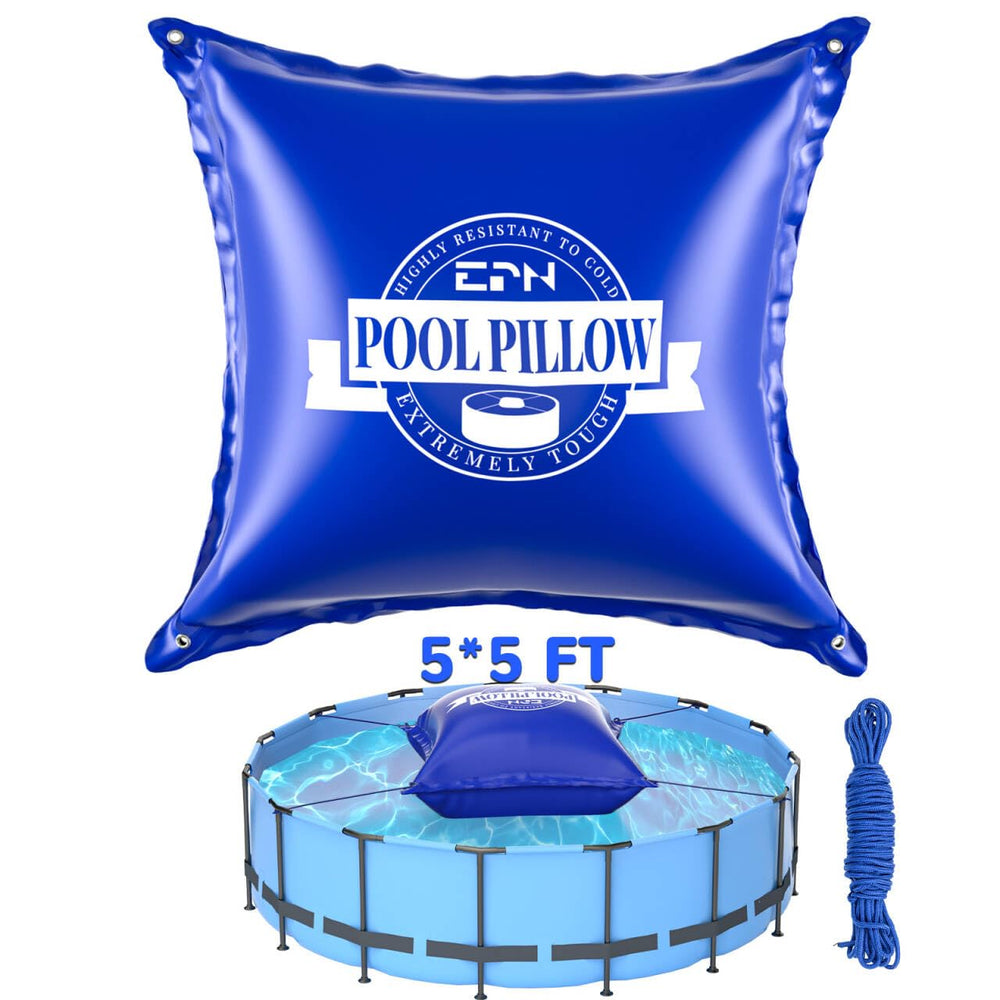 EPN Pool Pillow for Above Ground Pools 5x5 Ft, Blue
