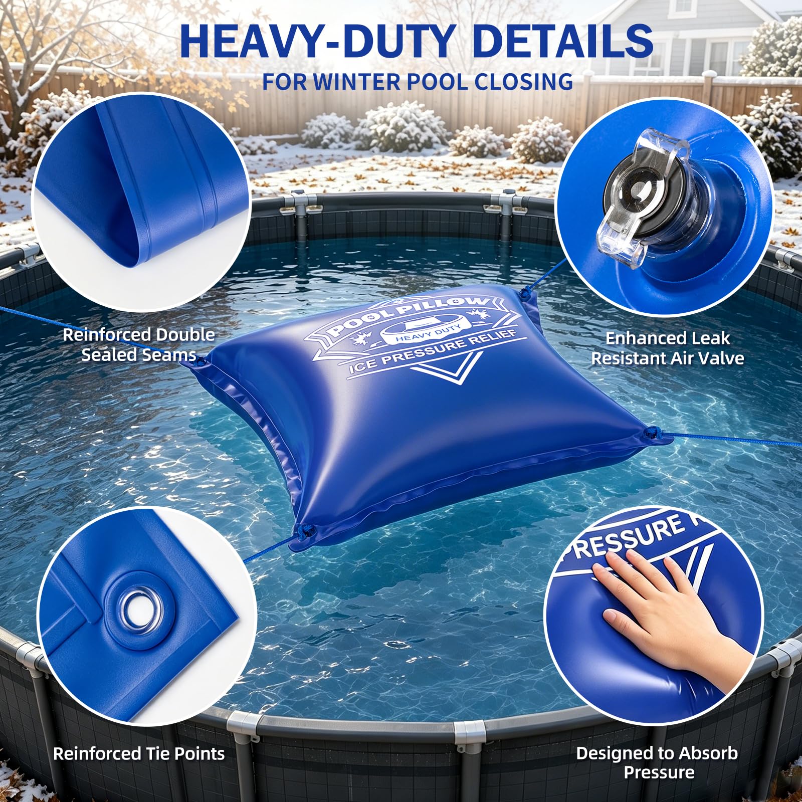 EPN Pool Pillow packaging and specifications