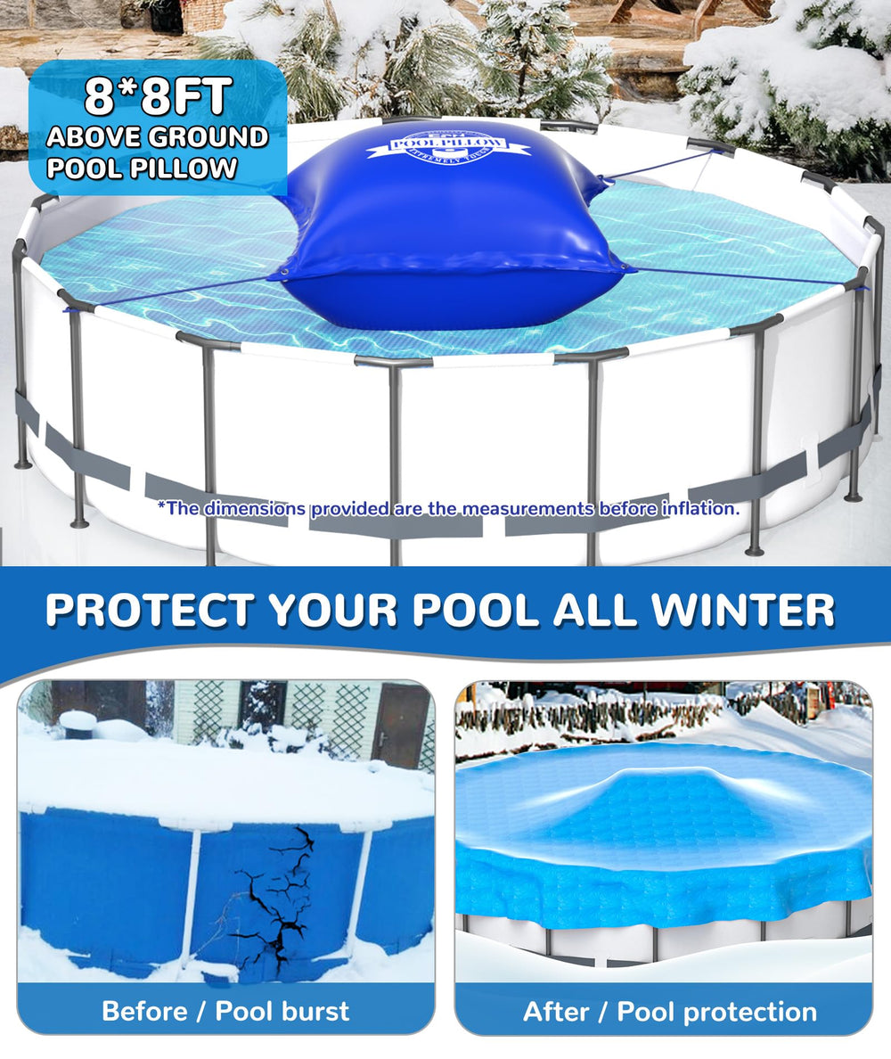 EPN Pool Pillow showing Double Boston valve