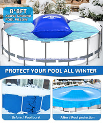 EPN Pool Pillow showing Double Boston valve