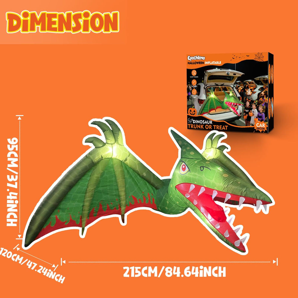 Epochleno inflatable decoration deflated for easy storage