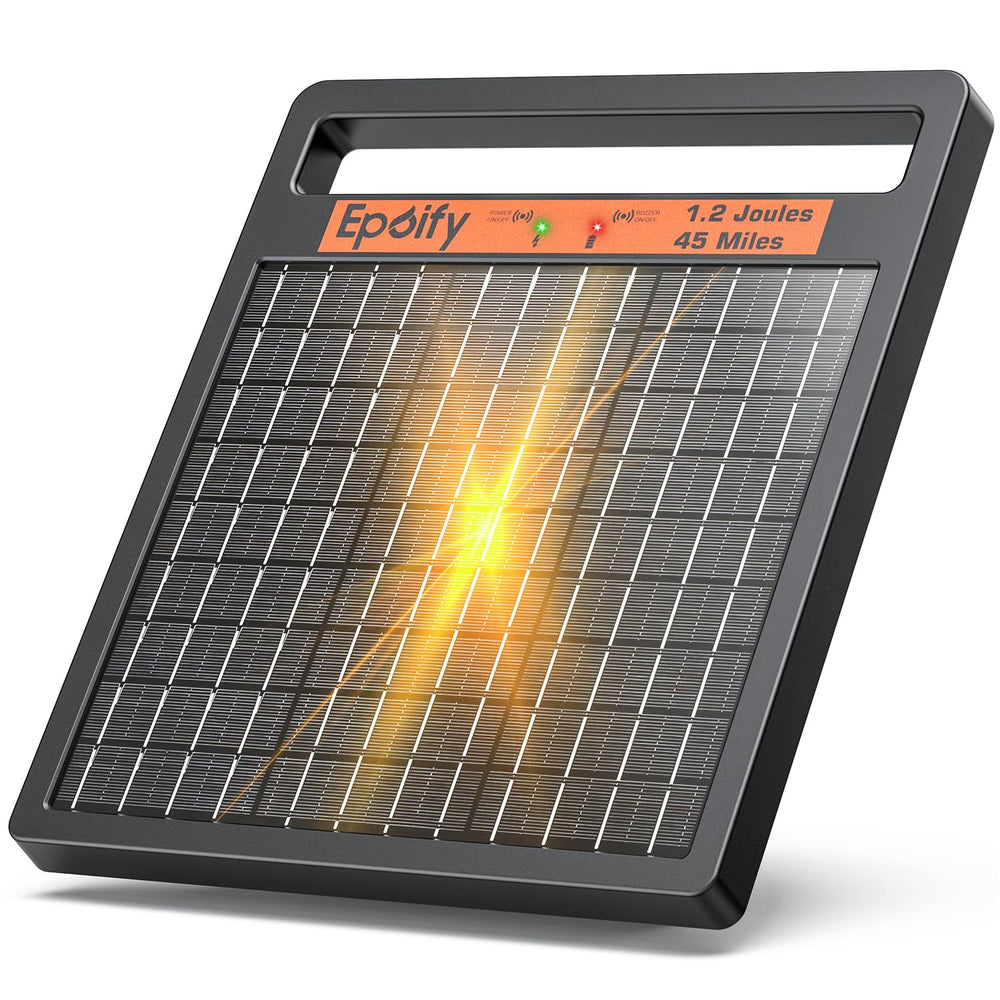 Epoify Solar Electric Fence Charger LD02 front view