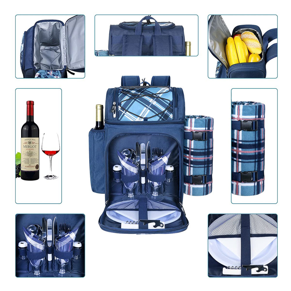 Ergonomic design of the Hap Tim picnic backpack for comfort