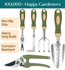 Ergonomic handle of Craft911 gardening tool for comfortable grip