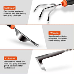 Ergonomic handles of LANNIU gardening tools