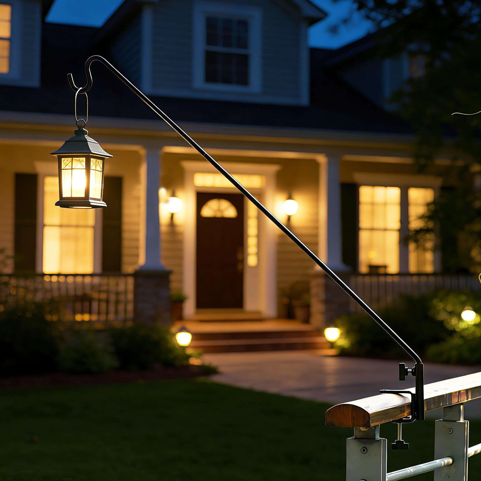 ERYTLLY Heavy Duty Deck Hook showing 360-degree rotation