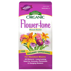 Espoma Organic Flower-Tone 4 lb bag front view