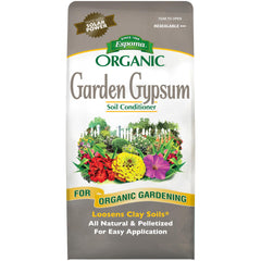 Espoma Organic Garden Gypsum Soil Conditioner 6 lb front view