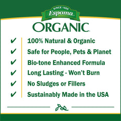 Espoma Organic Garden-Tone fertilizer in garden setting