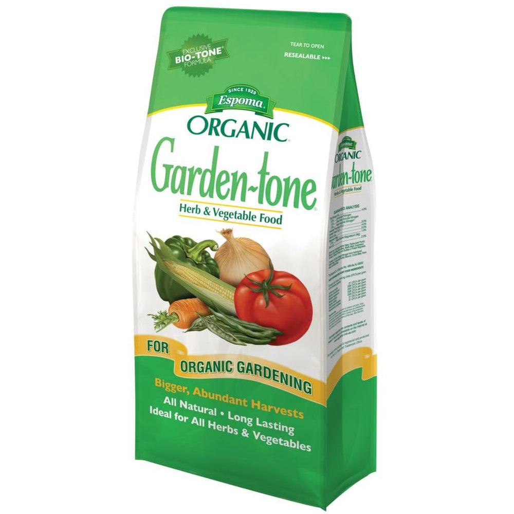Espoma Organic Garden-Tone packaging details