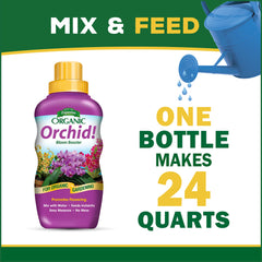 Espoma Organic Orchid! plant food liquid close-up