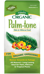 Espoma Organic Palm-Tone 4-1-5 Plant Food 4 lb bag front view