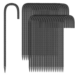 ESSFF 40 Pcs 12-Inch Garden Ground Stakes in packaging