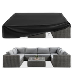 ESSORT Extra Large Patio Furniture Cover front view