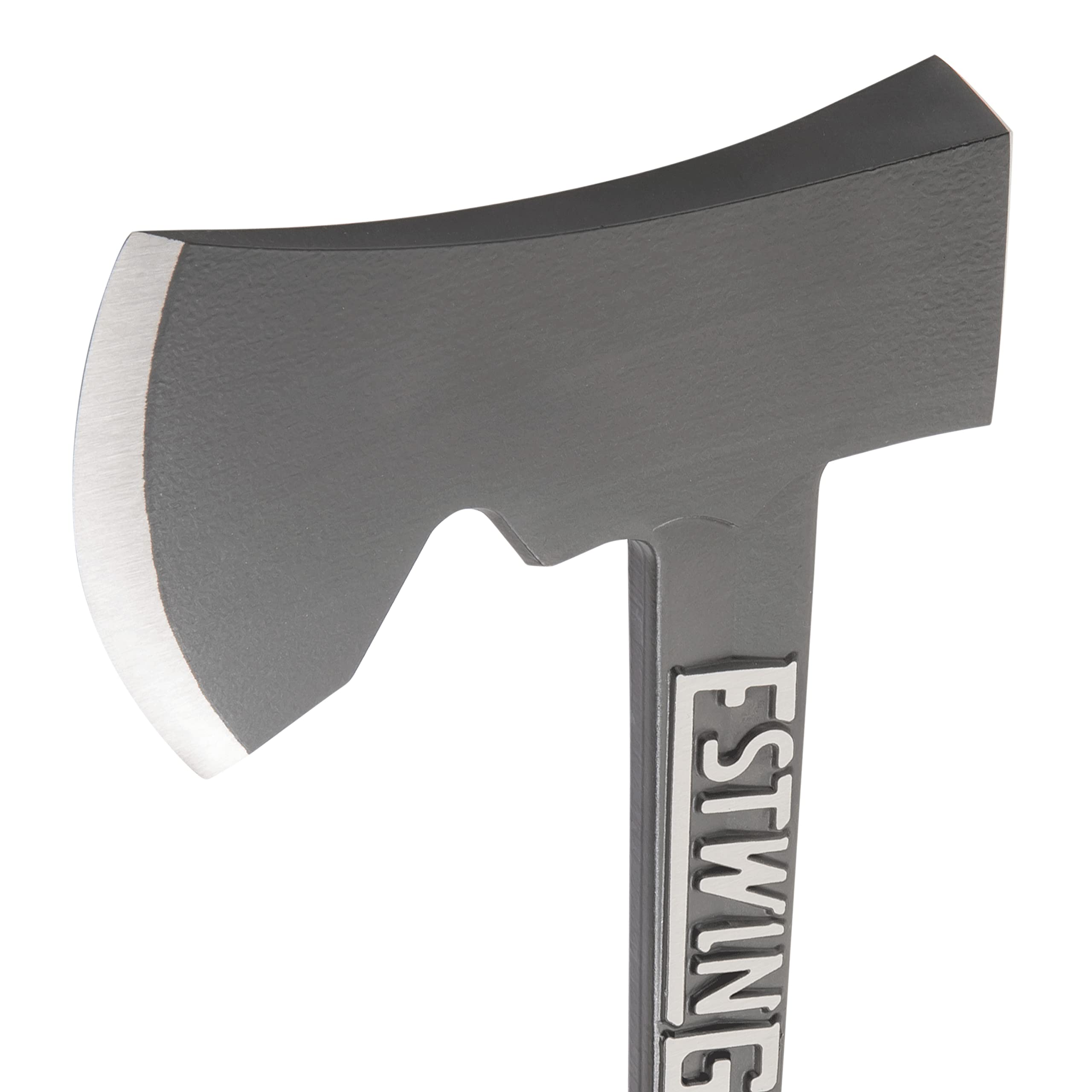 Estwing Camper's Axe cutting edge close-up