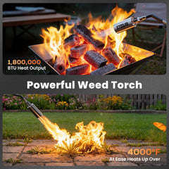 etoolab propane torch weed burner nozzle close-up