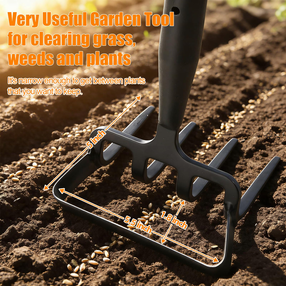 EUIJOIP Garden Hoe packaging and product details on a table