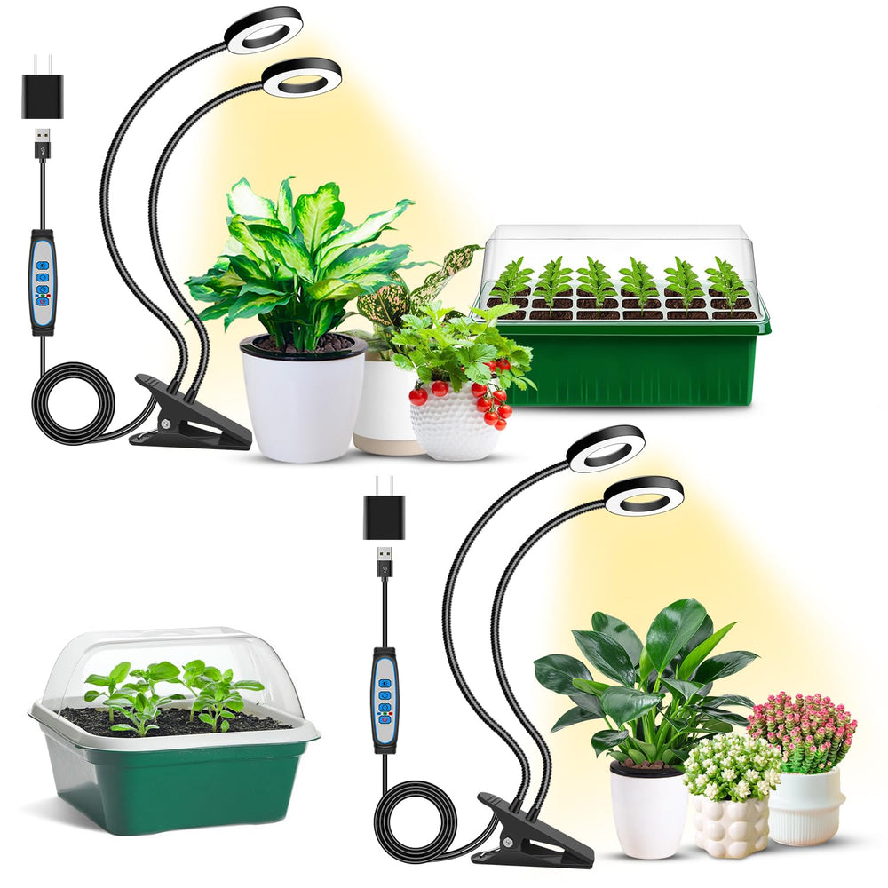 Eurbolan Plant Light front view with dual halo design