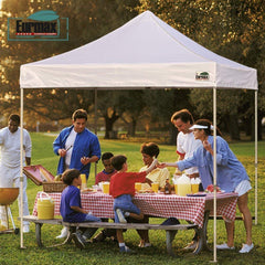 Eurmax 10x10 canopy top on a standard frame setup
