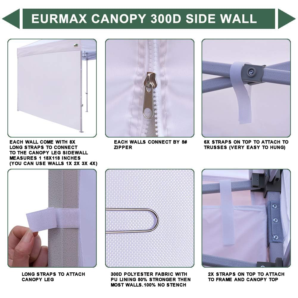 Eurmax SunWall demonstrating wind protection