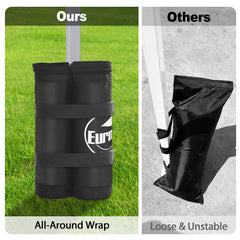 Eurmax weight bag detail showcasing 1680D PVC backed polyester