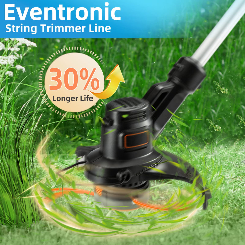 Eventronic String Trimmer Line packaging with zip ties