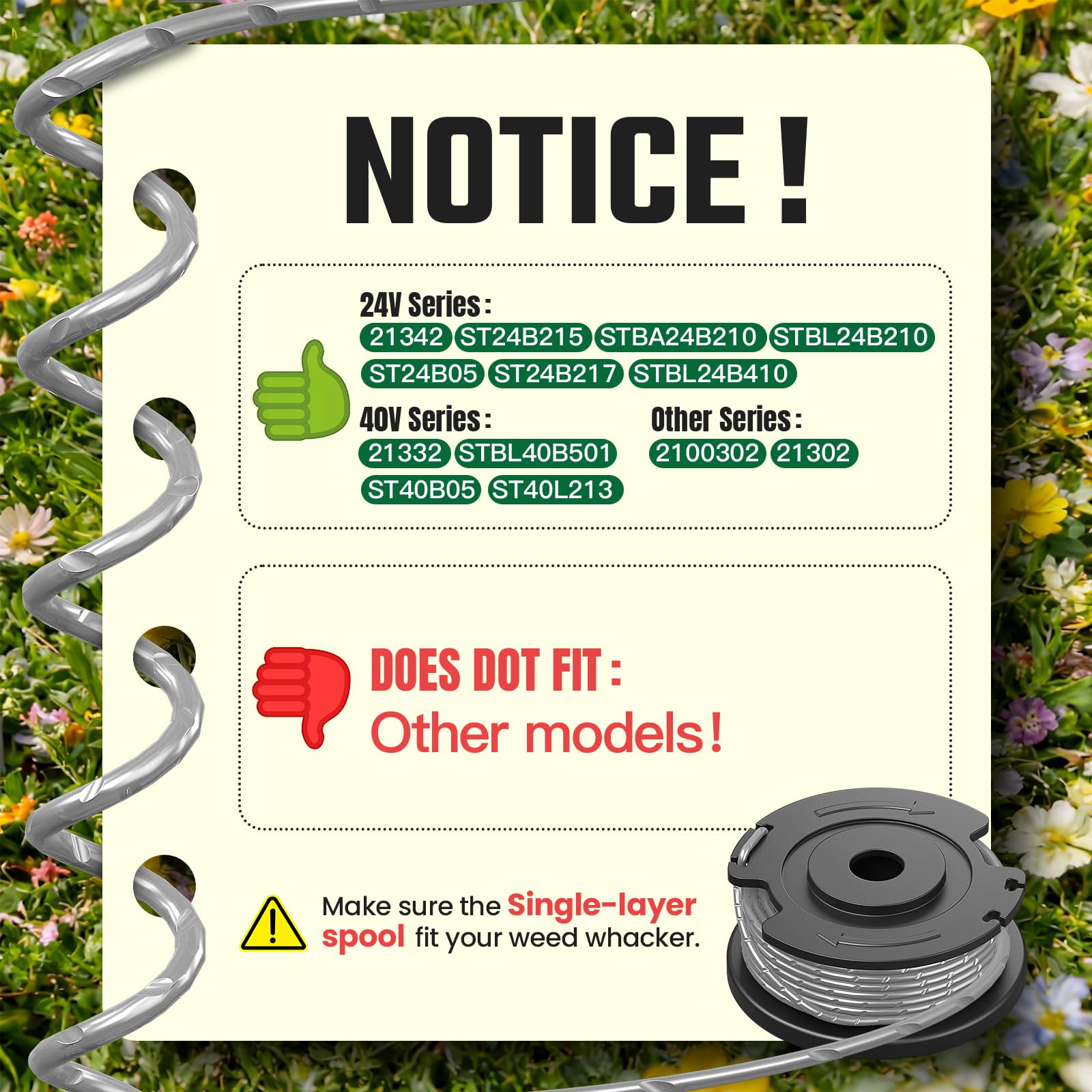 Eventronic String Trimmer Spool packaging