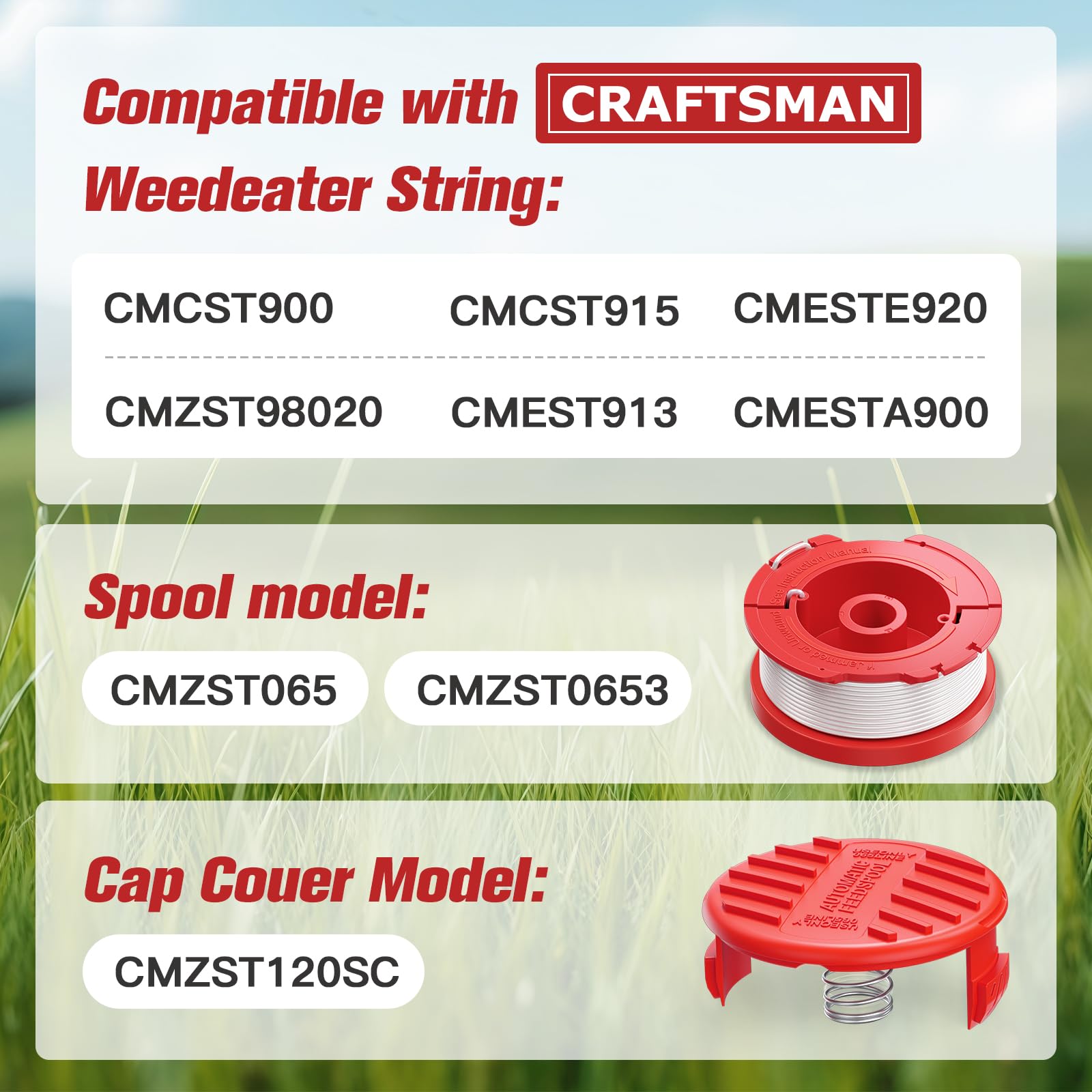Eventronic Weed Eater String spool in red colour