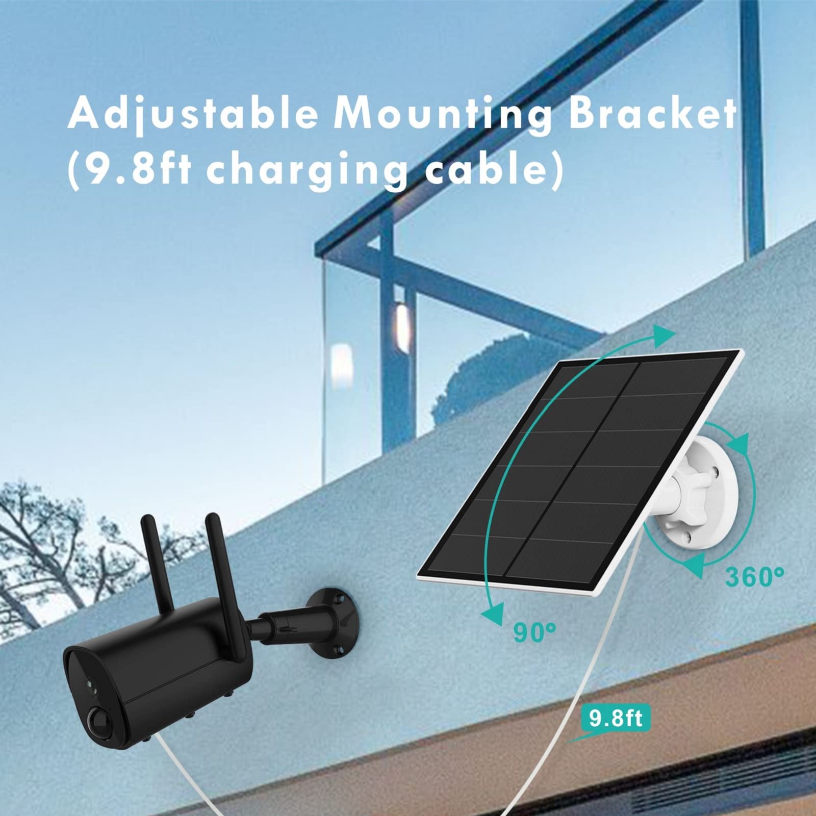 EverExceed 5W solar panel package contents