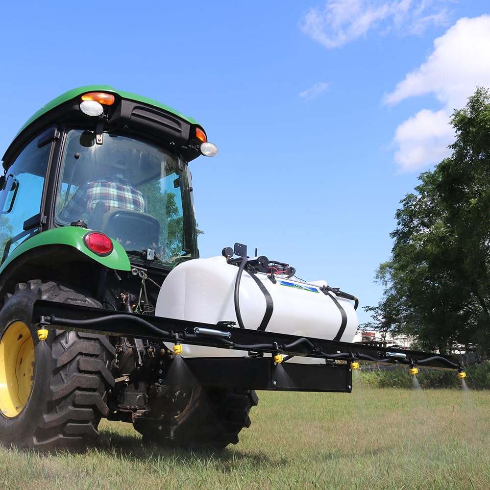 Everflo diaphragm pump in action spraying water
