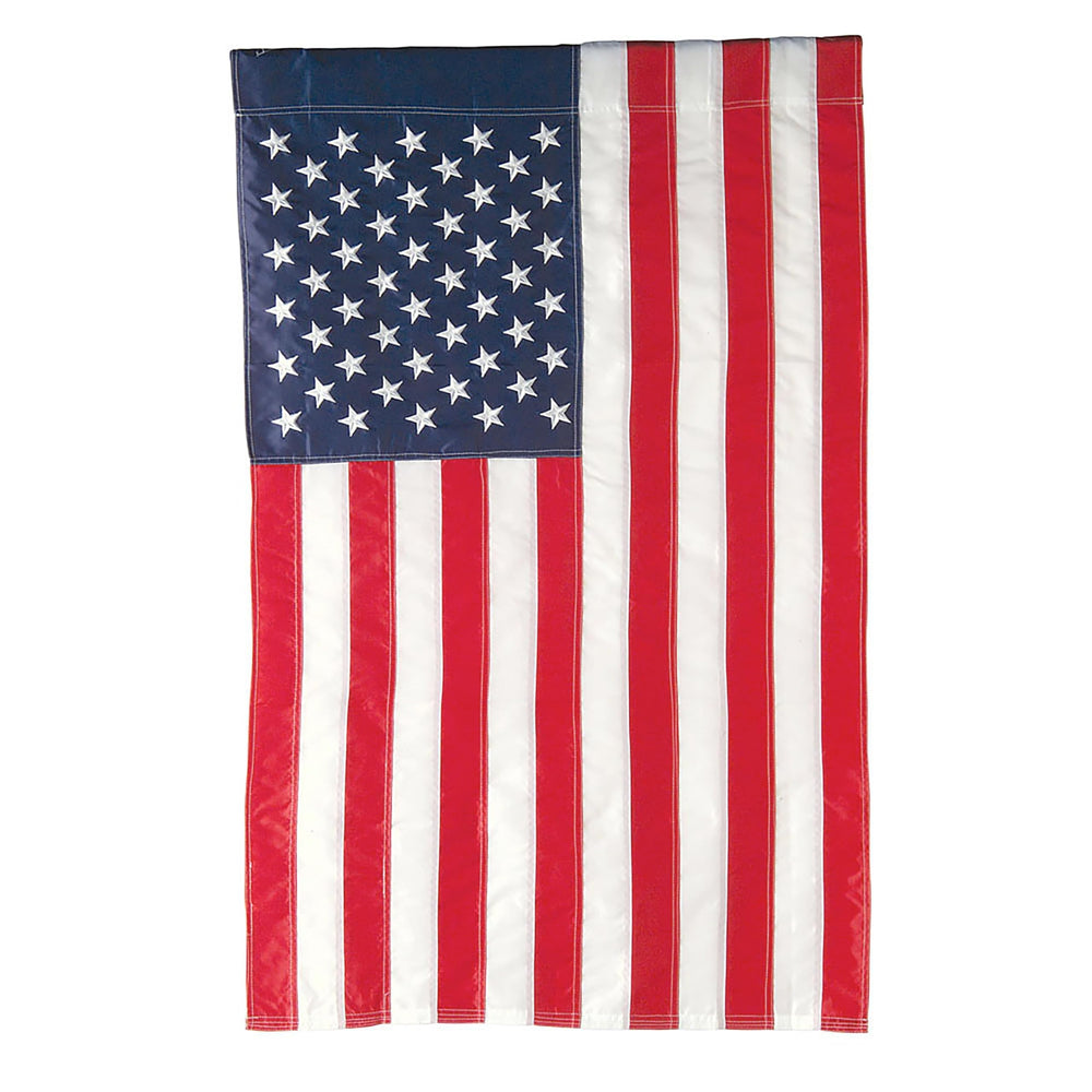 Evergreen American Flag 12x18 double-sided front view