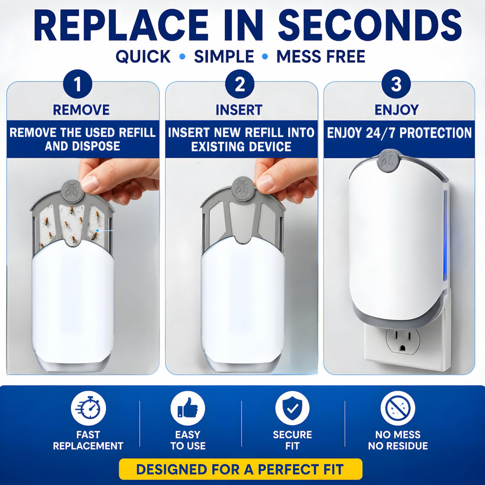 Evola refill cartridge installation in Zevo trap